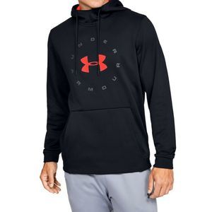 Under Armour Mens Fleece Circle Wordmark Hoodie